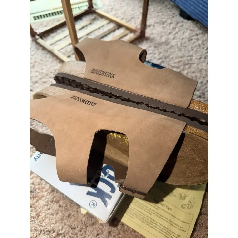 1991 Birkenstock Brown Milano With Box Size 41 Mens 8 Women’s 10